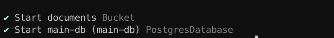 Dev Env With Buckets